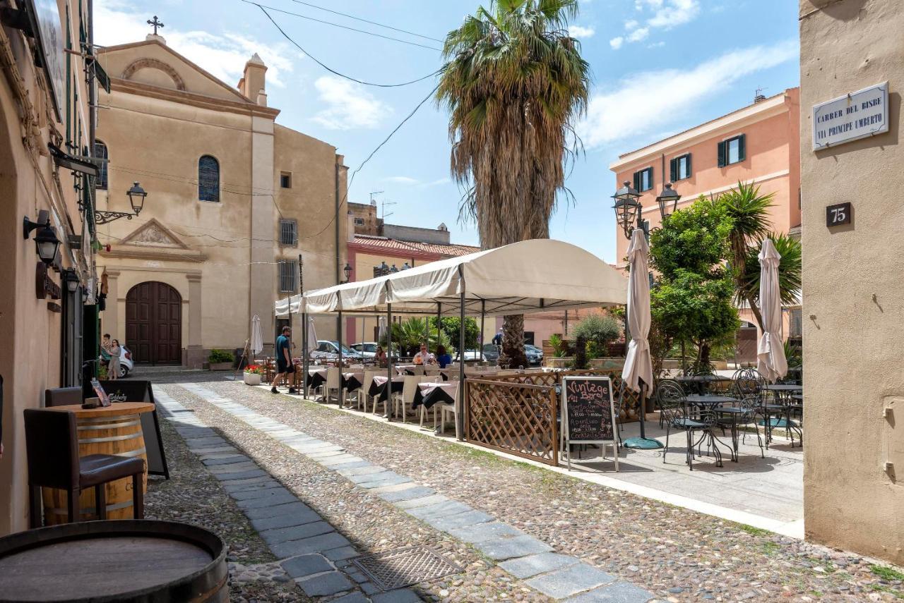 Dimora Teatro Apartamento Alghero Exterior foto